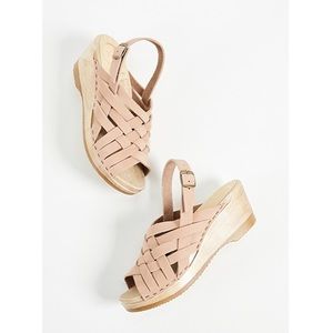 No.6 Catskill Braided Slingbacks Clogs